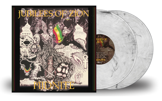MIDNITE - Jubilees of Zion (Double LP) Limited Deluxe Edition - Clear Smoke Vinyl